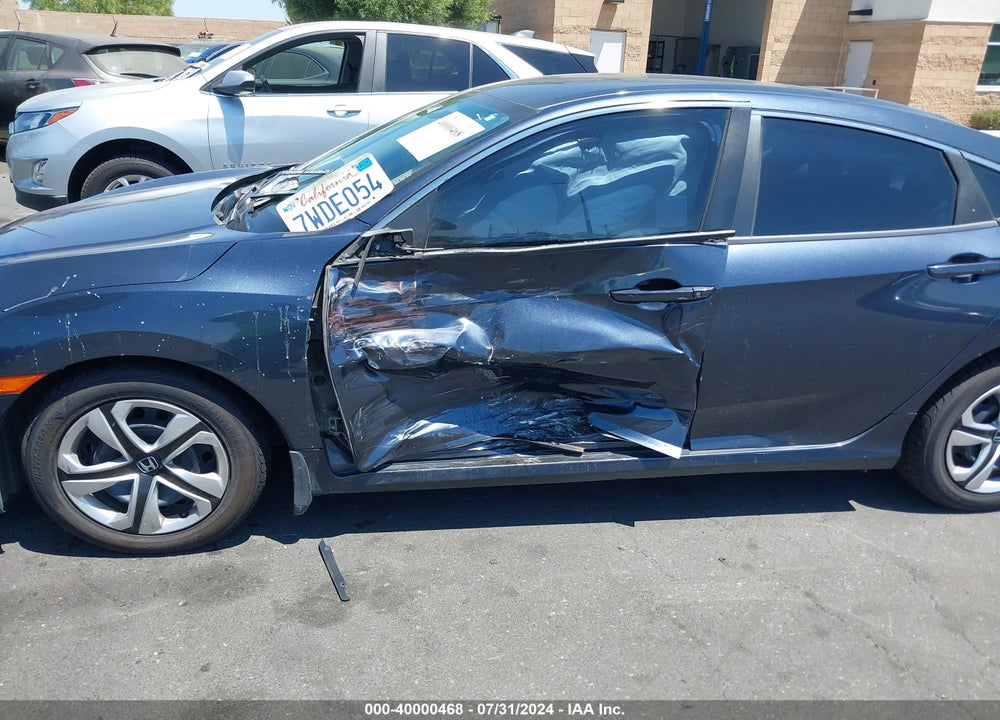 2016 HONDA CIVIC LX VIN: 19XFC2F56GE245922