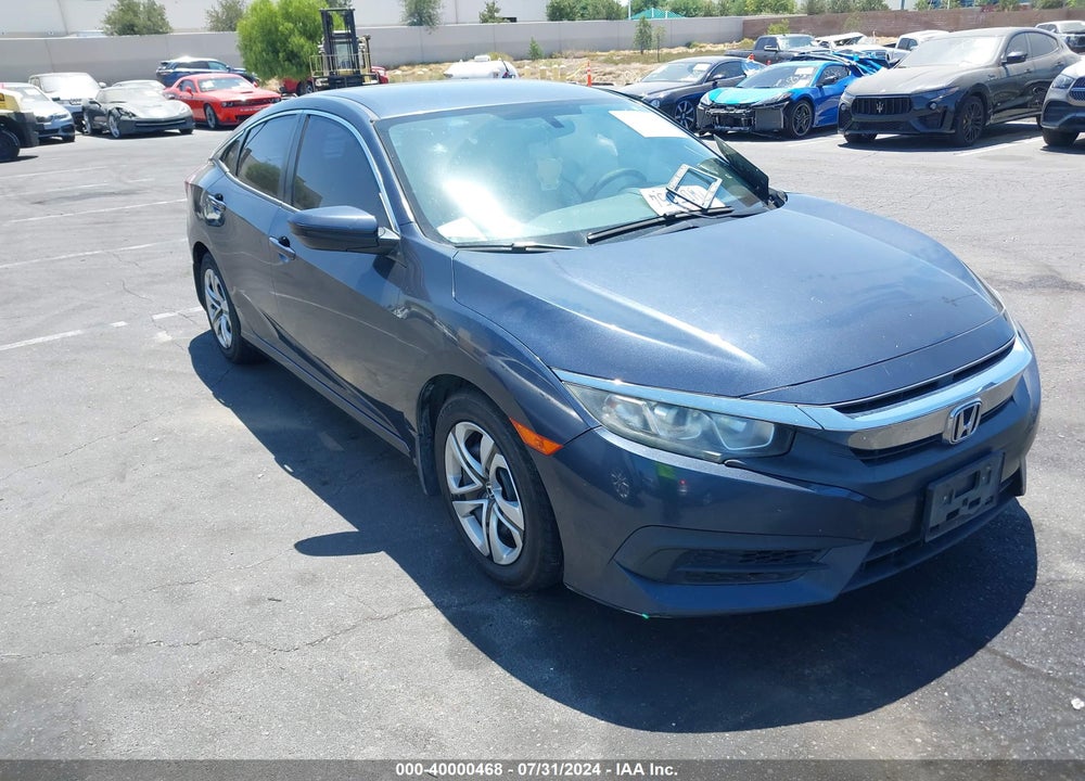 2016 HONDA CIVIC LX VIN: 19XFC2F56GE245922