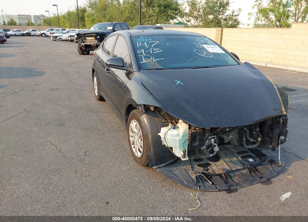 2017 HYUNDAI ELANTRA SE VIN: KMHD74LF3HU156344