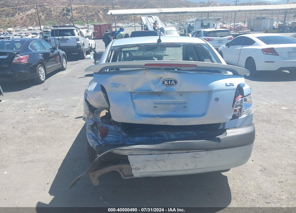 2007 KIA RIO LX VIN: KNADE123276261800