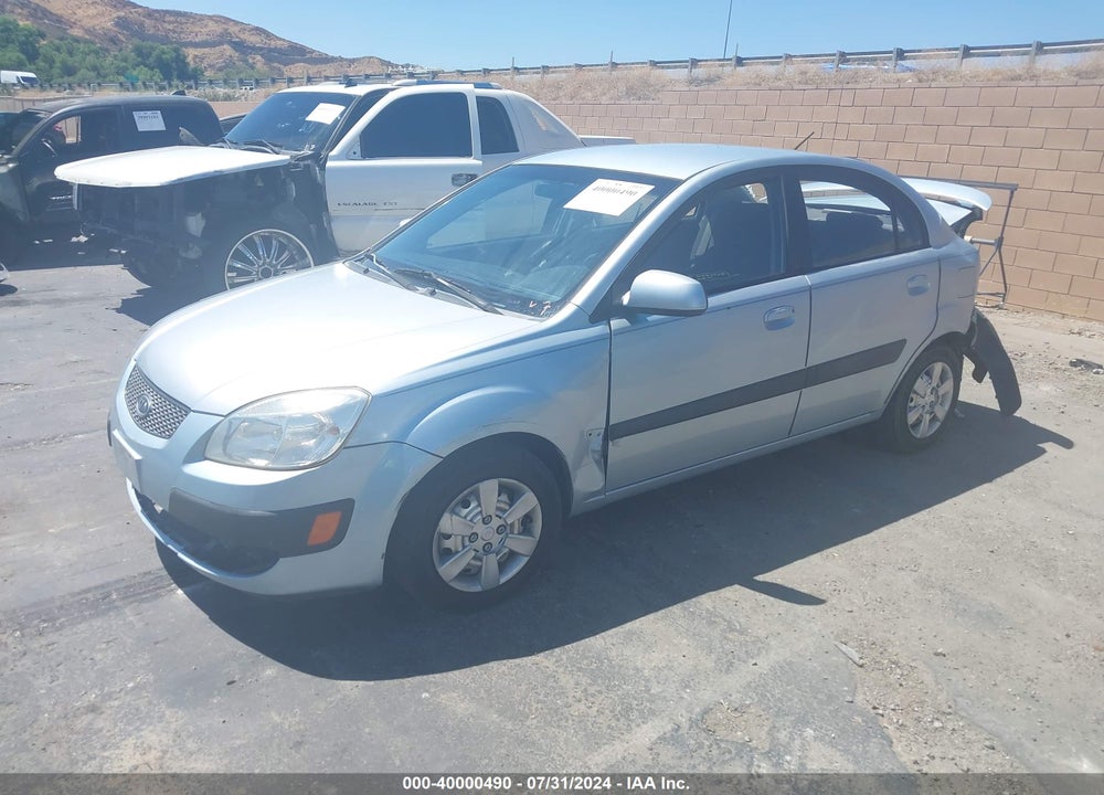 2007 KIA RIO LX VIN: KNADE123276261800
