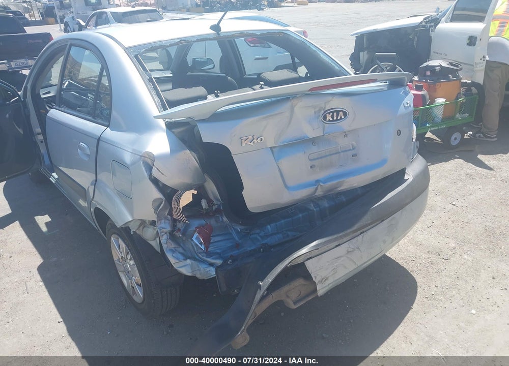 2007 KIA RIO LX VIN: KNADE123276261800