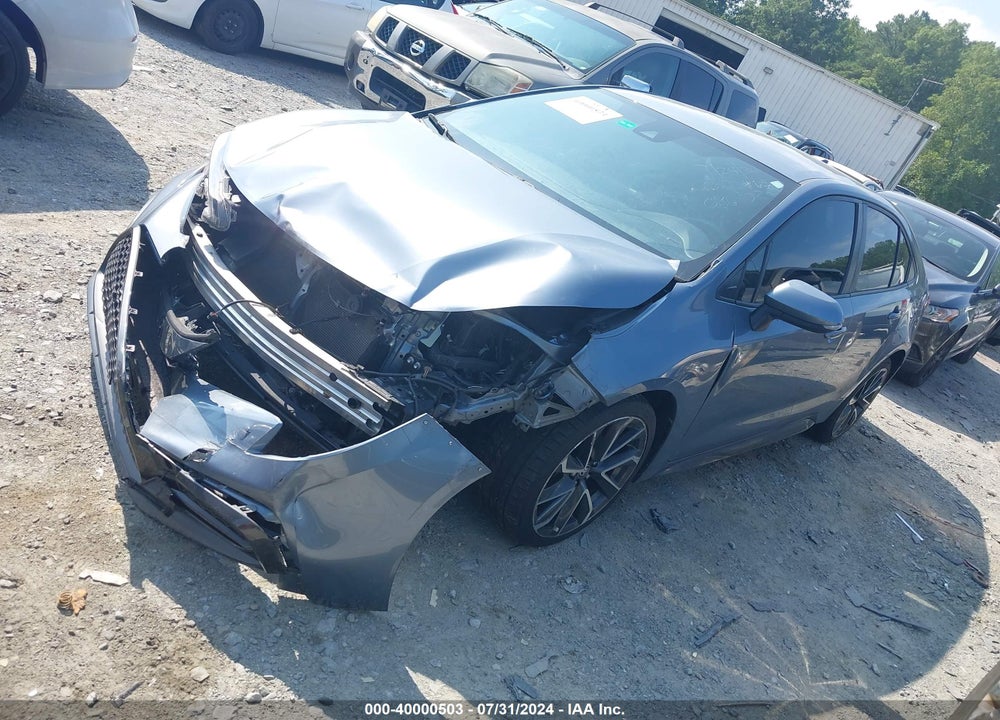 2022 TOYOTA COROLLA SE VIN: JTDS4MCE2NJ086702