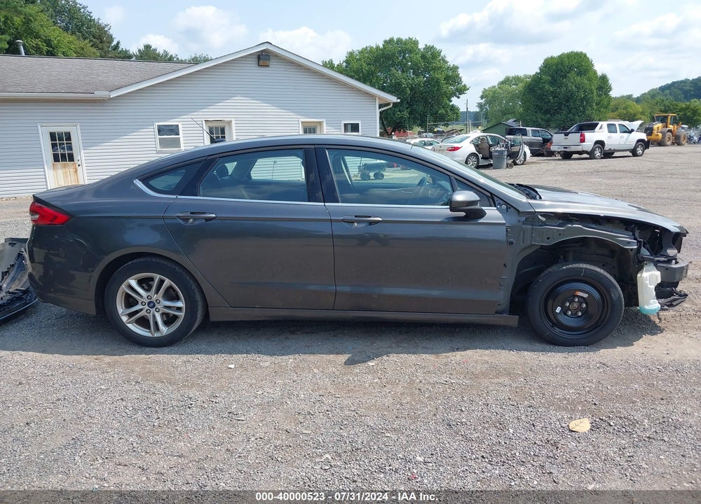 2018 FORD FUSION SE VIN: 3FA6P0HDXJR252049