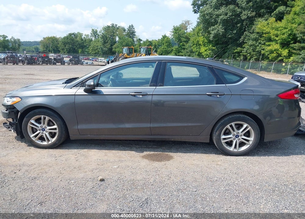 2018 FORD FUSION SE VIN: 3FA6P0HDXJR252049