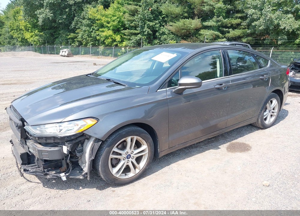 2018 FORD FUSION SE VIN: 3FA6P0HDXJR252049