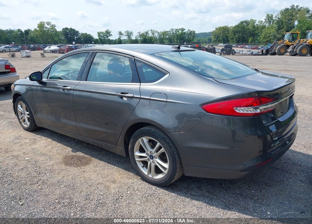 2018 FORD FUSION SE VIN: 3FA6P0HDXJR252049