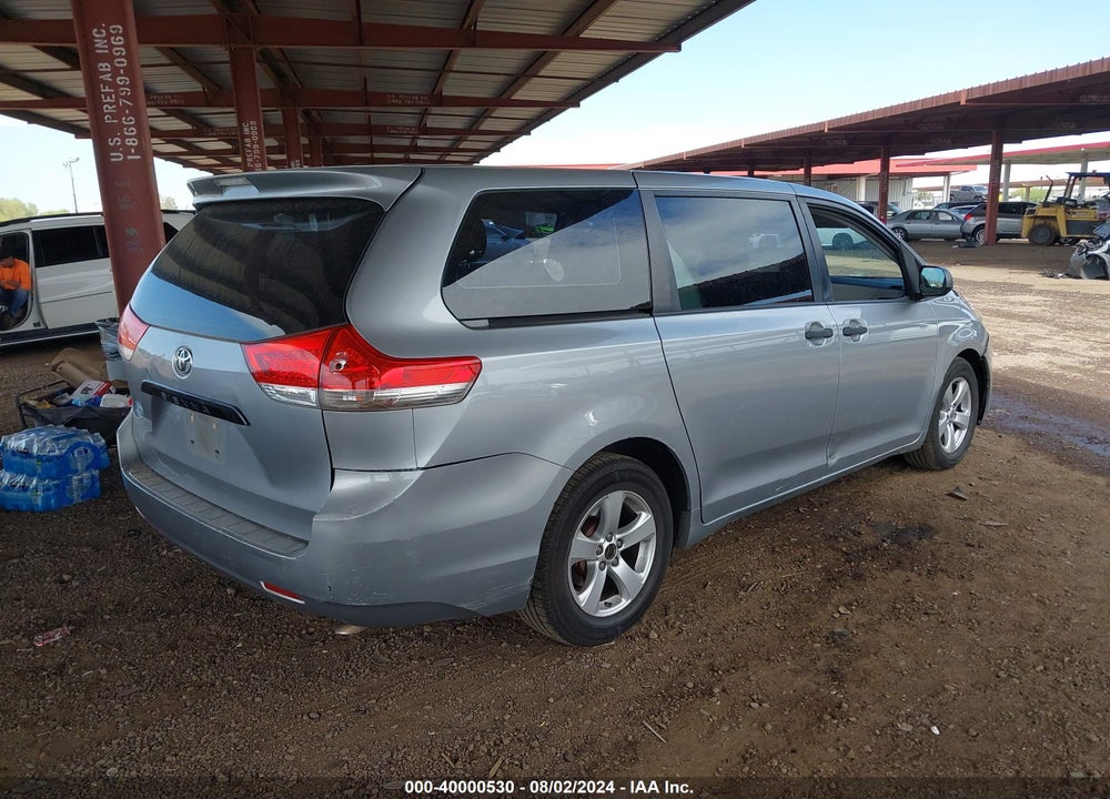 2013 TOYOTA SIENNA L V6 7 PASSENGER VIN: 5TDZK3DC7DS360859
