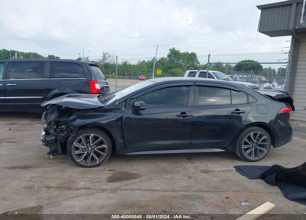 2022 TOYOTA COROLLA SE VIN: JTDS4MCE4NJ091318