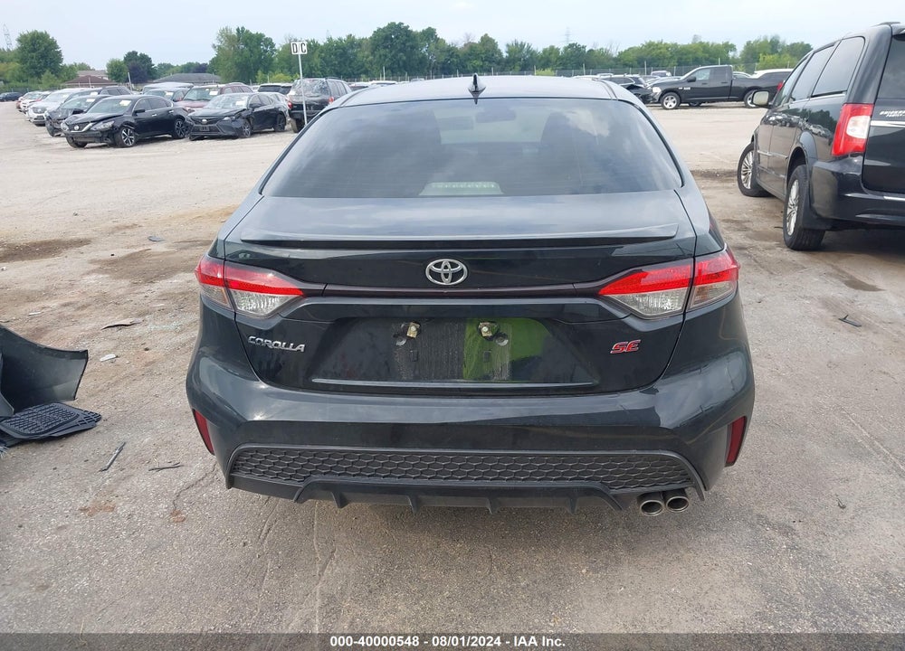 2022 TOYOTA COROLLA SE VIN: JTDS4MCE4NJ091318