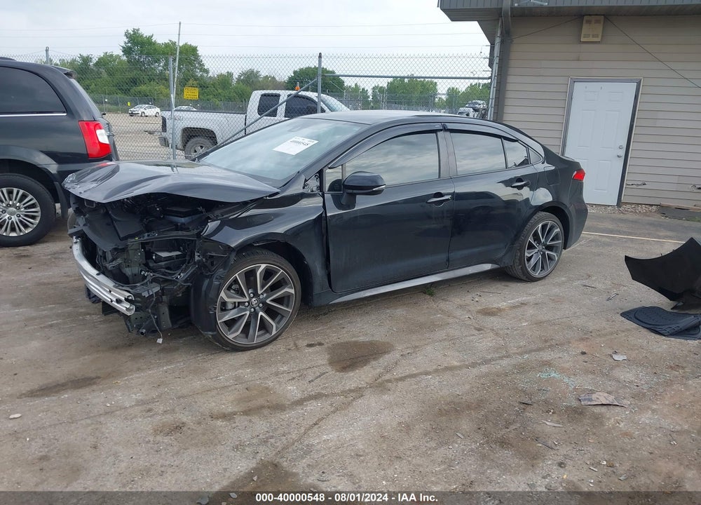 2022 TOYOTA COROLLA SE VIN: JTDS4MCE4NJ091318
