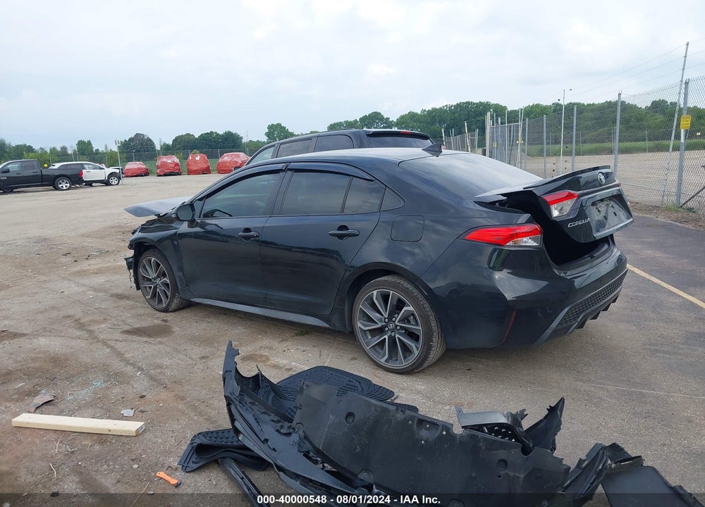2022 TOYOTA COROLLA SE VIN: JTDS4MCE4NJ091318