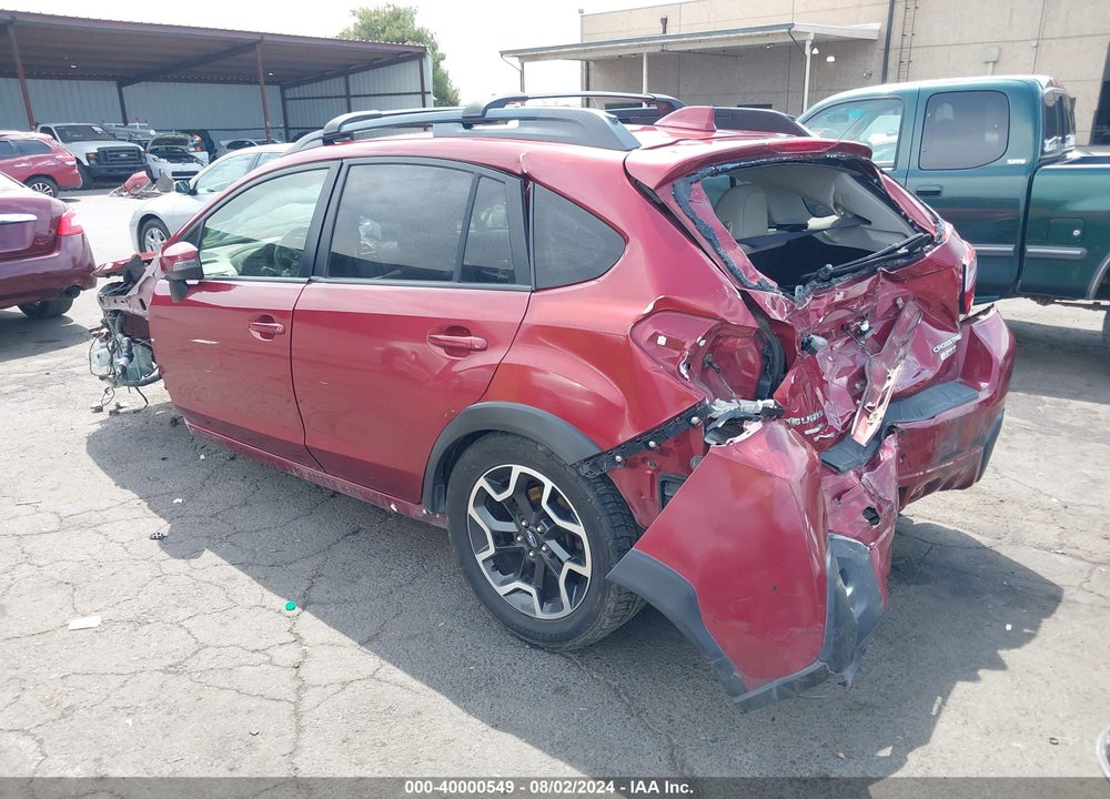 2016 SUBARU CROSSTREK 2.0I LIMITED VIN: JF2GPANC6GH226575