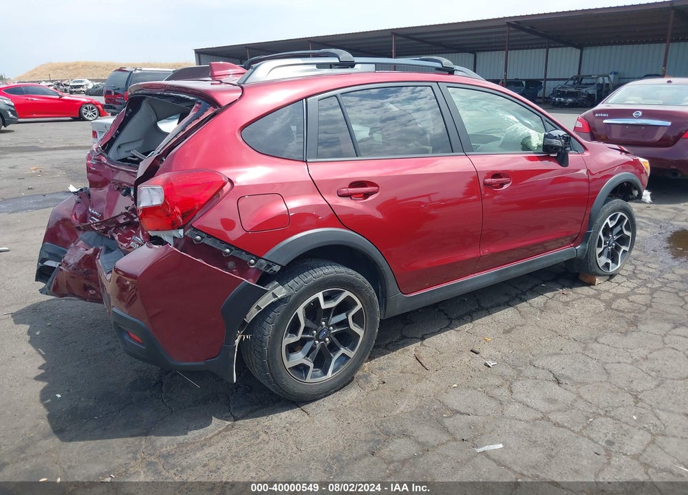 2016 SUBARU CROSSTREK 2.0I LIMITED VIN: JF2GPANC6GH226575