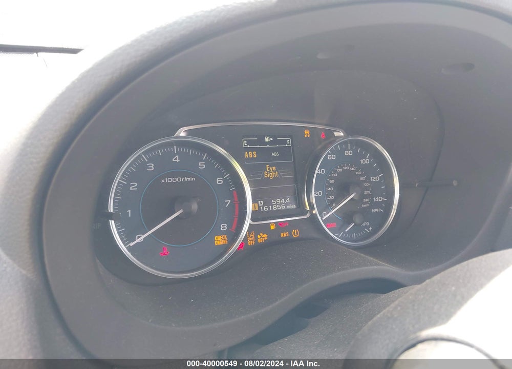 2016 SUBARU CROSSTREK 2.0I LIMITED VIN: JF2GPANC6GH226575