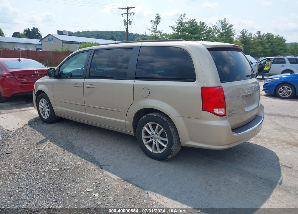 2014 DODGE GRAND CARAVAN SXT VIN: 2C4RDGCGXER154628