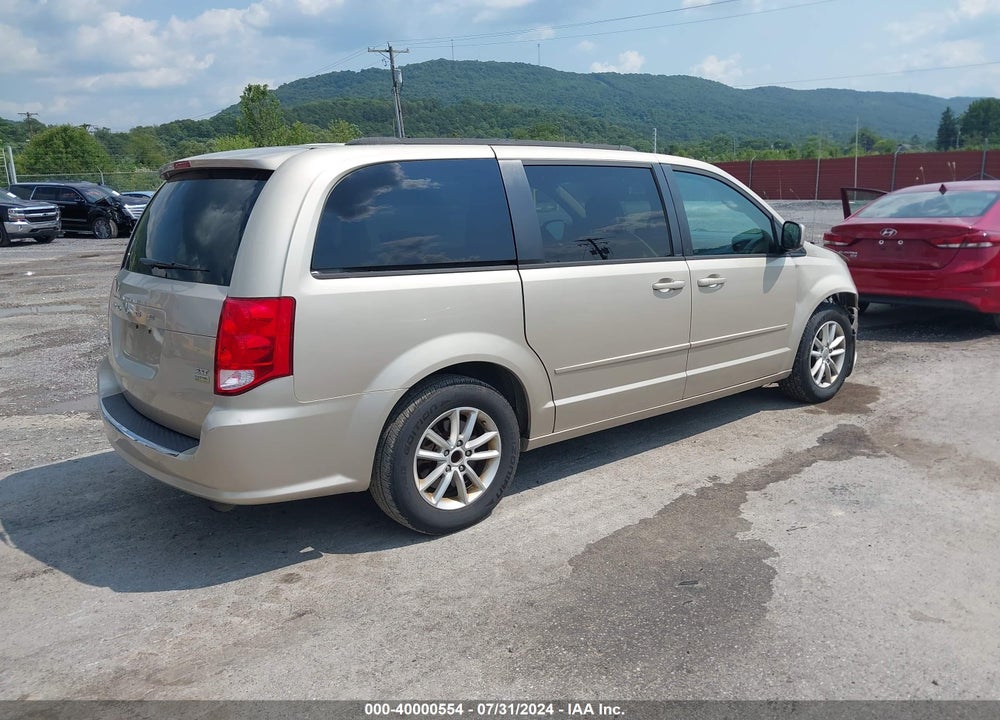 2014 DODGE GRAND CARAVAN SXT VIN: 2C4RDGCGXER154628