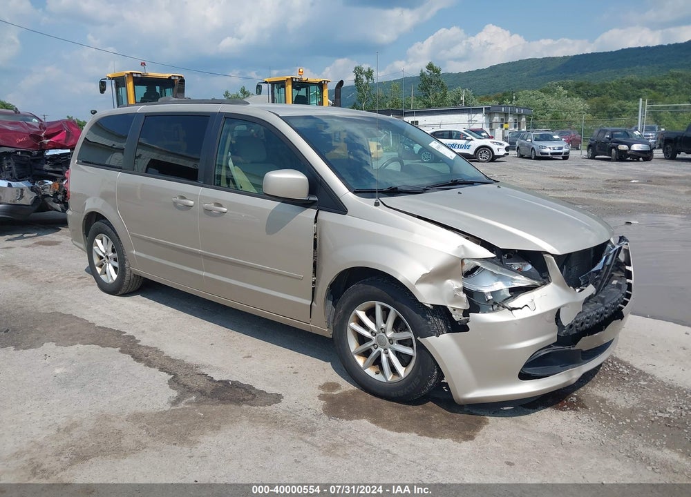 2014 DODGE GRAND CARAVAN SXT VIN: 2C4RDGCGXER154628