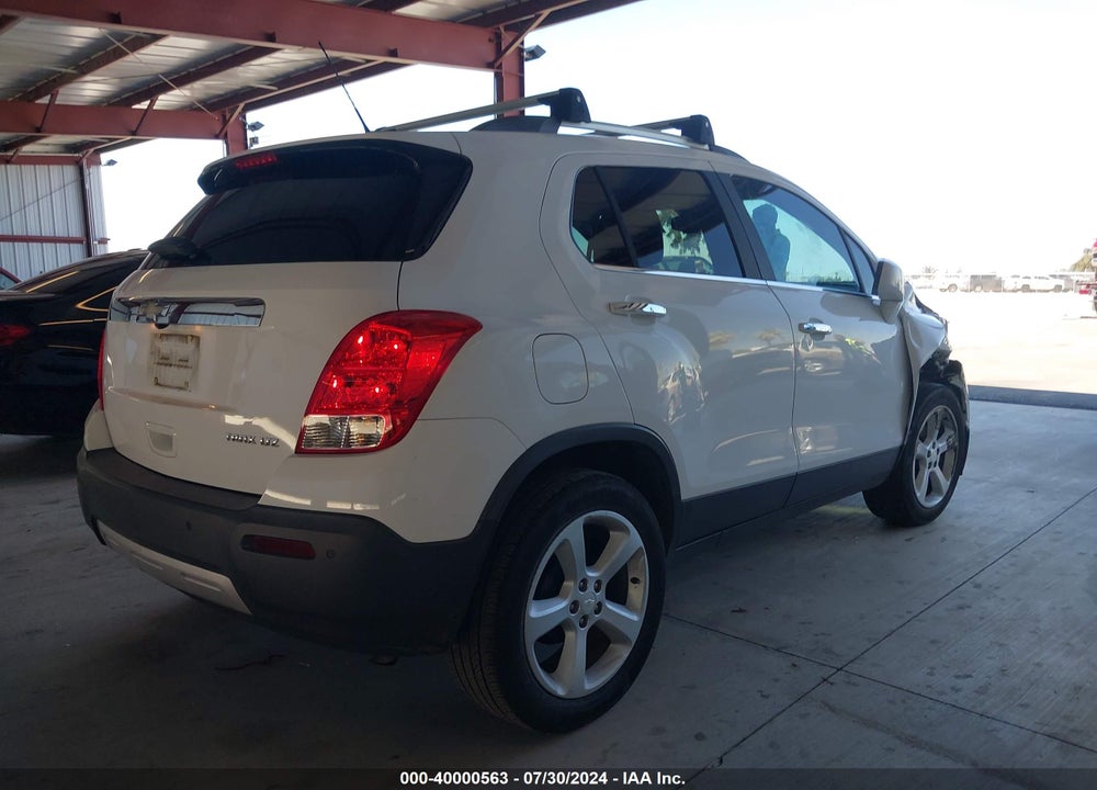 2016 CHEVROLET TRAX LTZ VIN: 3GNCJMSB2GL127093