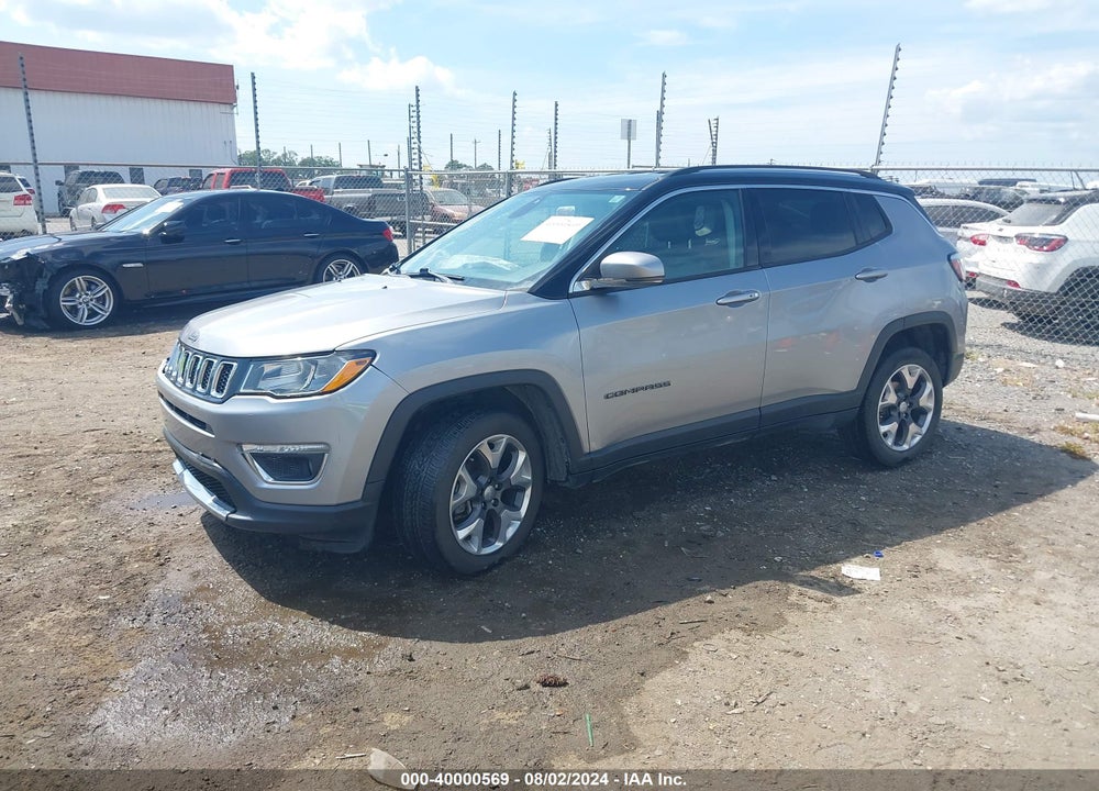 2018 JEEP COMPASS LIMITED 4X4 VIN: 3C4NJDCB3JT329027
