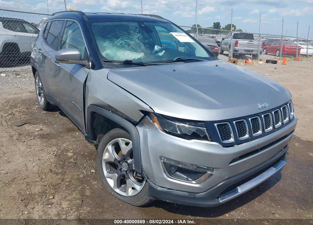 2018 JEEP COMPASS LIMITED 4X4 VIN: 3C4NJDCB3JT329027
