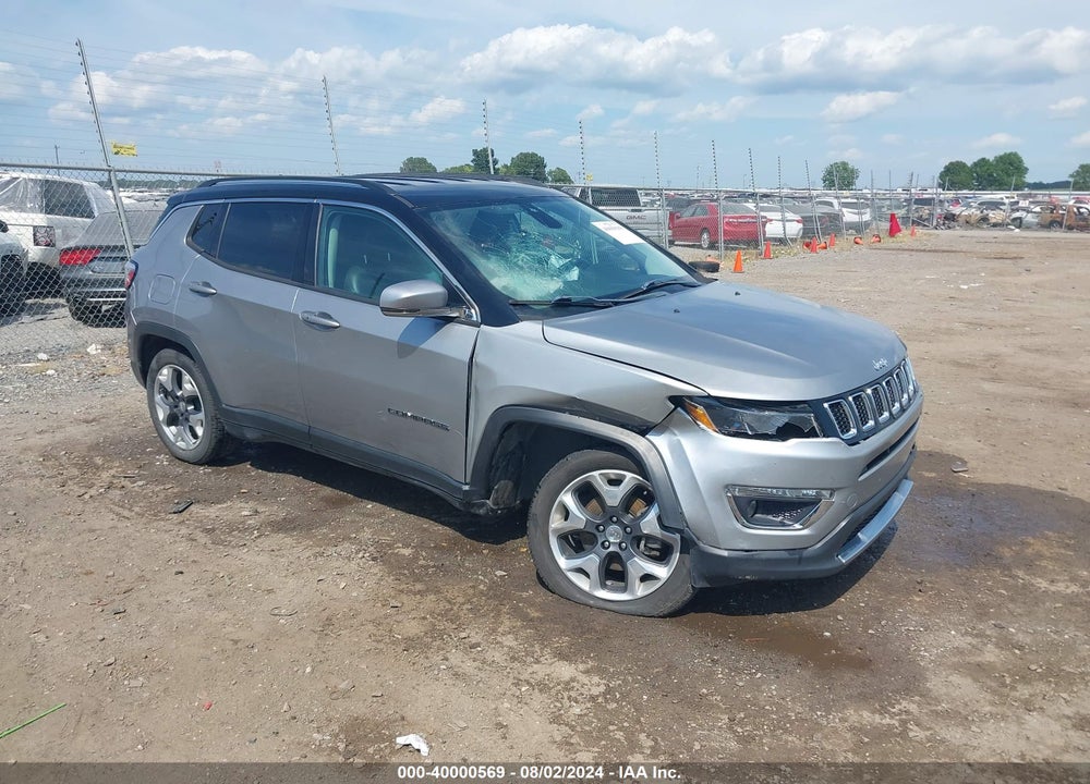 2018 JEEP COMPASS LIMITED 4X4 VIN: 3C4NJDCB3JT329027