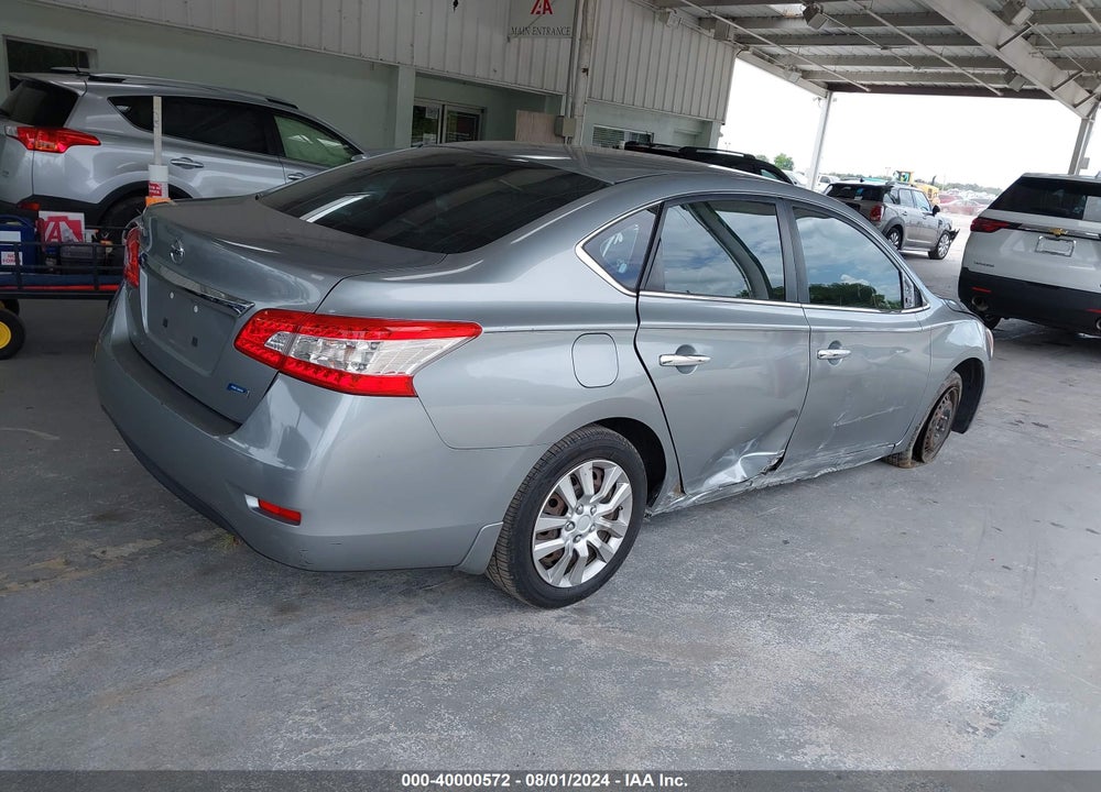 2013 NISSAN SENTRA S VIN: 3N1AB7AP1DL766639