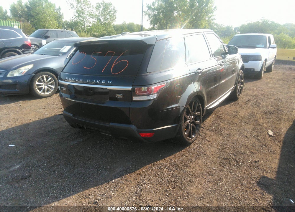 2014 LAND ROVER RANGE ROVER SPORT 3.0L V6 SUPERCHARGED HSE/3.0L V6 SUPERCHARGED SE VIN: SALWG2WFXEA326296