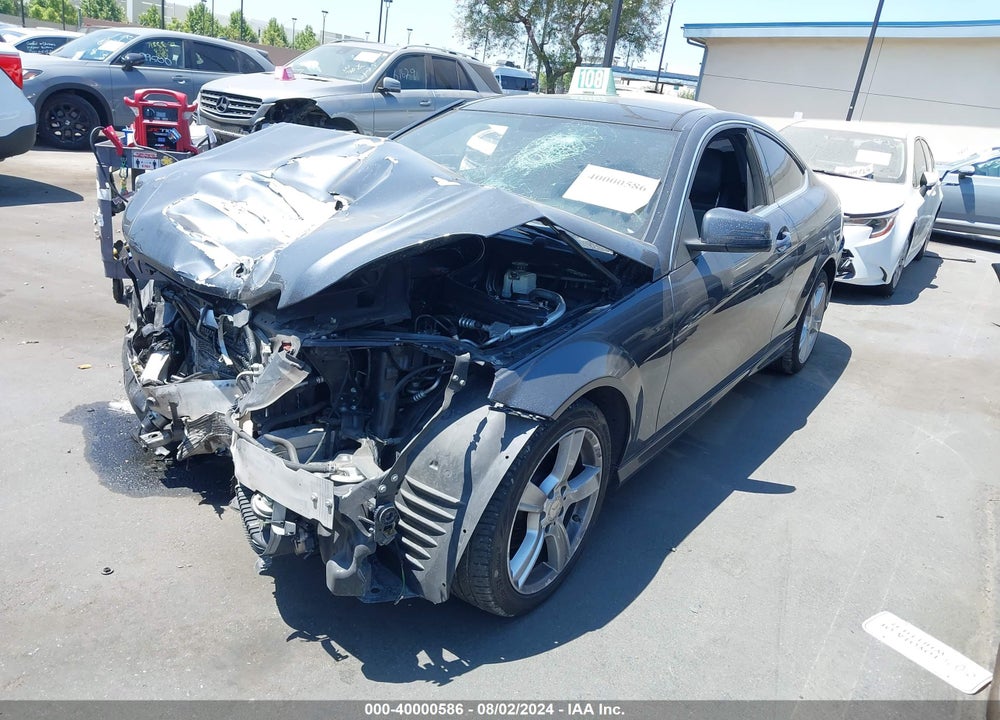 2013 MERCEDES-BENZ C 250 VIN: WDDGJ4HB8DG008374