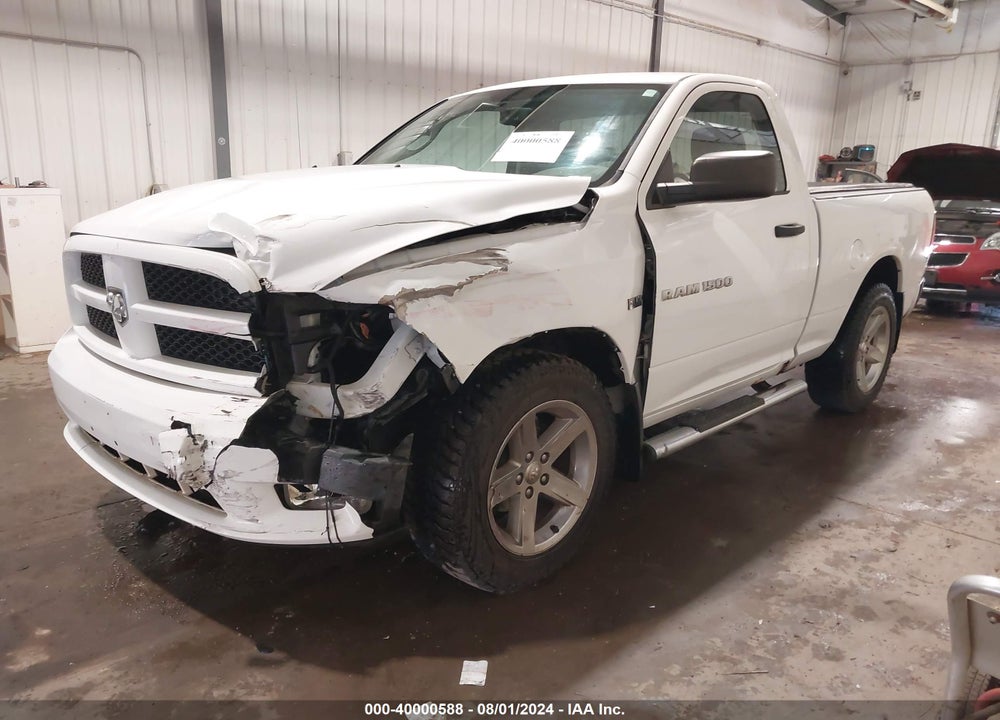 2012 RAM 1500 ST VIN: 3C6JD7AT7CG172382