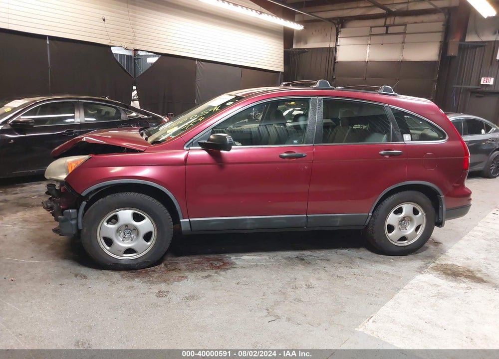 2011 HONDA CR-V LX VIN: 5J6RE4H35BL044456