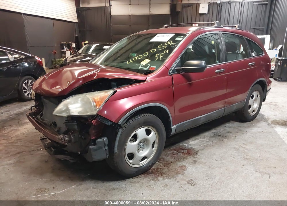 2011 HONDA CR-V LX VIN: 5J6RE4H35BL044456