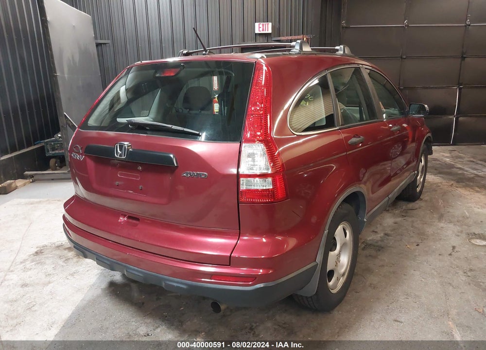 2011 HONDA CR-V LX VIN: 5J6RE4H35BL044456
