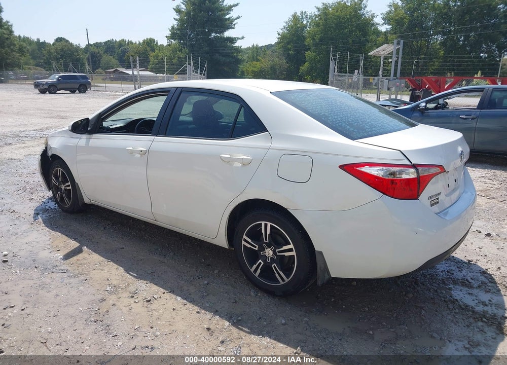 2015 TOYOTA COROLLA LE VIN: 2T1BURHE8FC472110