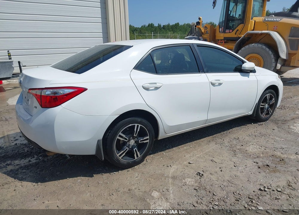 2015 TOYOTA COROLLA LE VIN: 2T1BURHE8FC472110