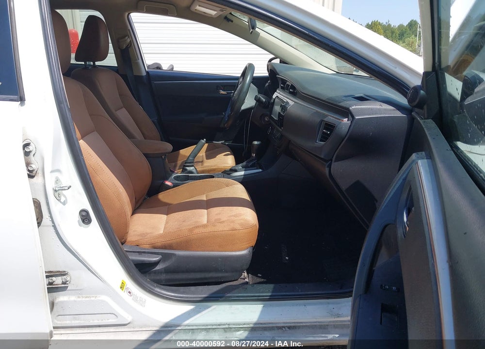 2015 TOYOTA COROLLA LE VIN: 2T1BURHE8FC472110