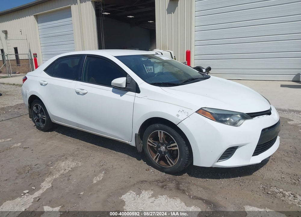 2015 TOYOTA COROLLA LE VIN: 2T1BURHE8FC472110