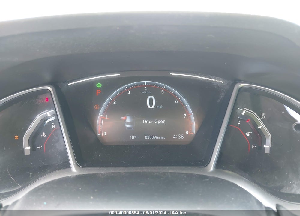2020 HONDA CIVIC VIN: 2HGFC2F87LH581993