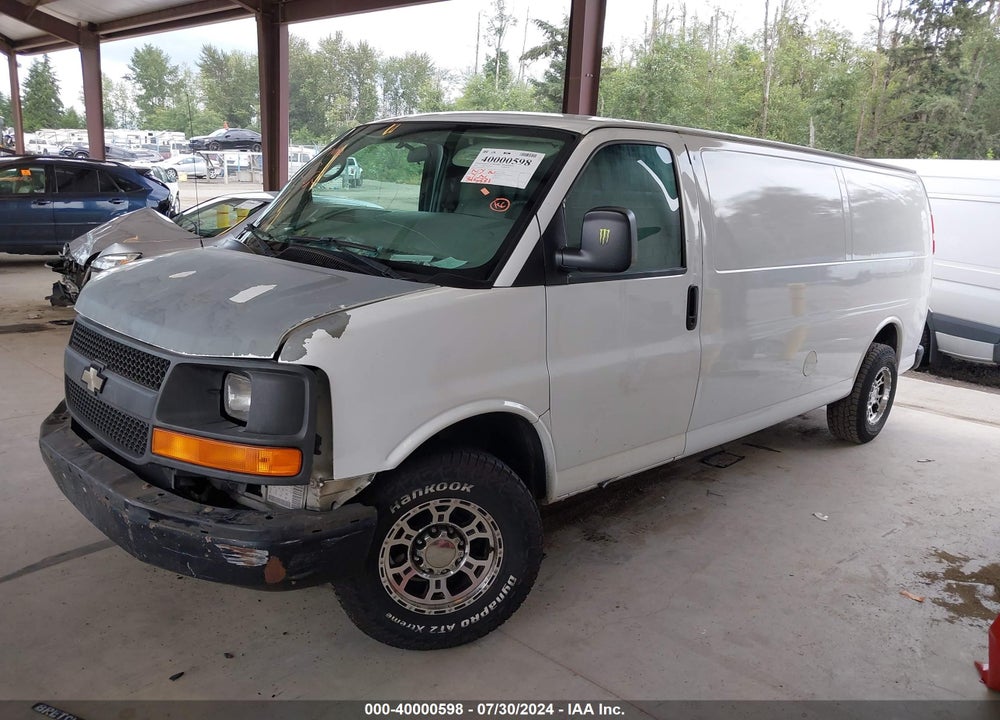 2007 CHEVROLET EXPRESS WORK VAN VIN: 1GCGG29V271172717