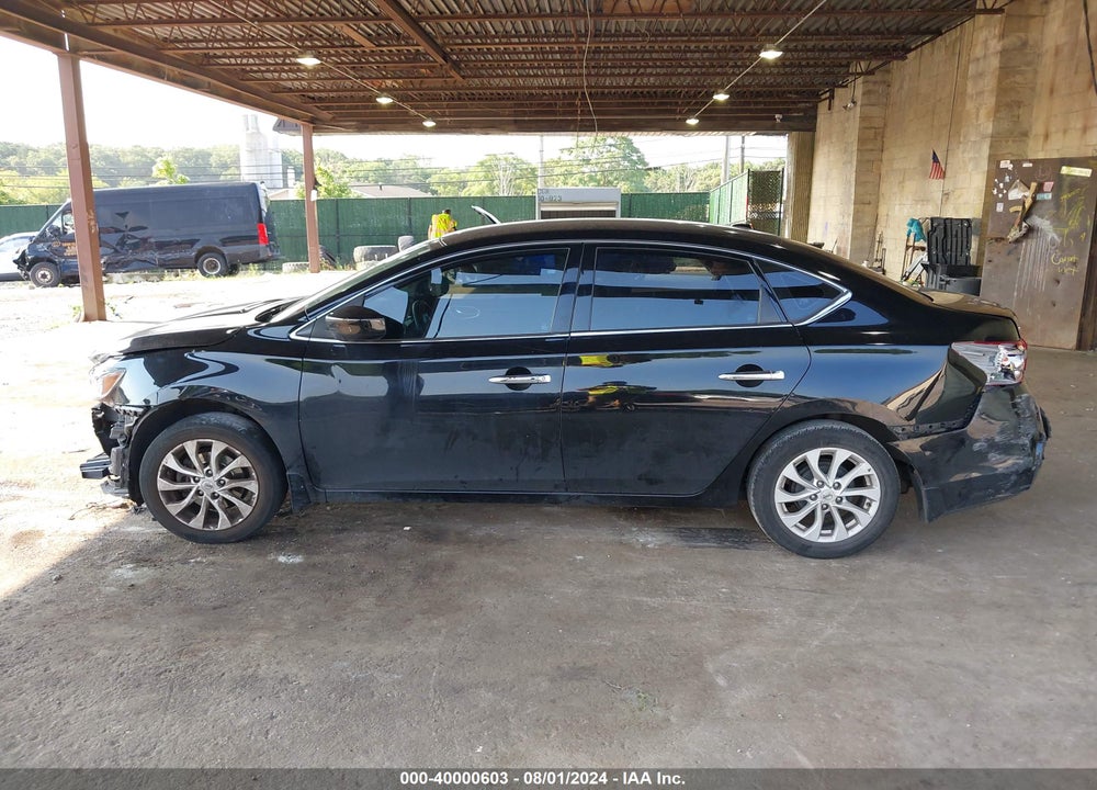 2019 NISSAN SENTRA SV VIN: 3N1AB7AP4KY407608