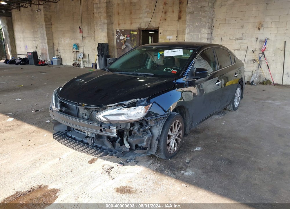 2019 NISSAN SENTRA SV VIN: 3N1AB7AP4KY407608