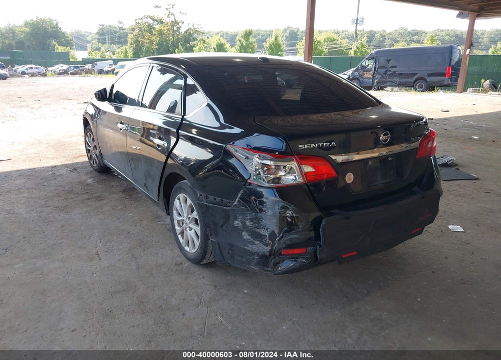 2019 NISSAN SENTRA SV VIN: 3N1AB7AP4KY407608