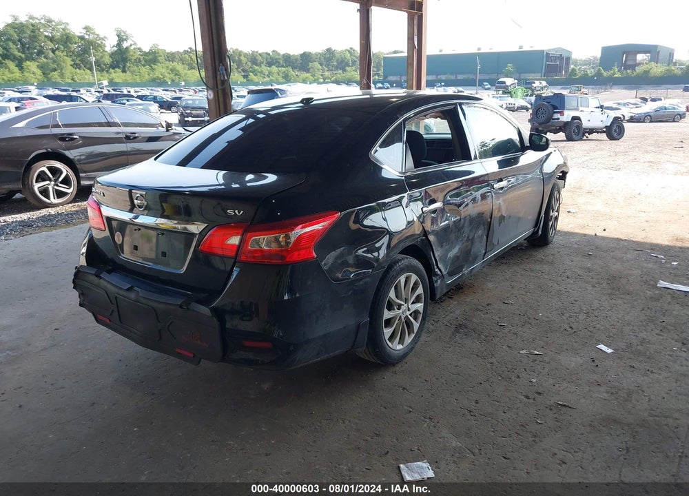 2019 NISSAN SENTRA SV VIN: 3N1AB7AP4KY407608