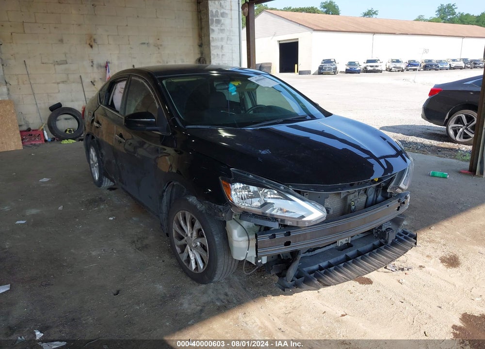 2019 NISSAN SENTRA SV VIN: 3N1AB7AP4KY407608