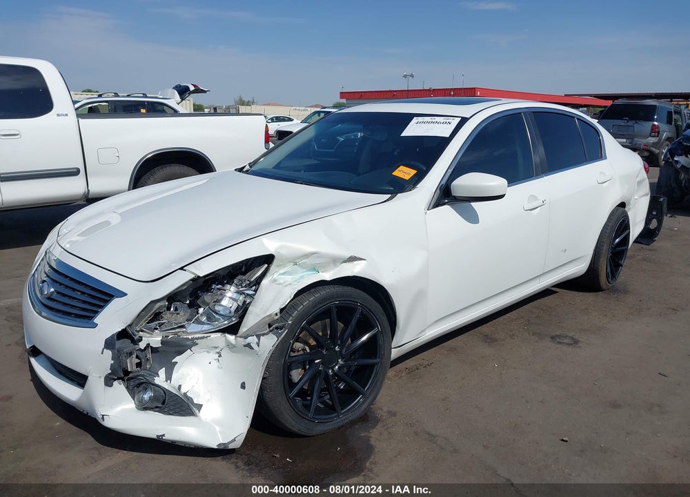 2013 INFINITI G37X VIN: JN1CV6AR7DM760491