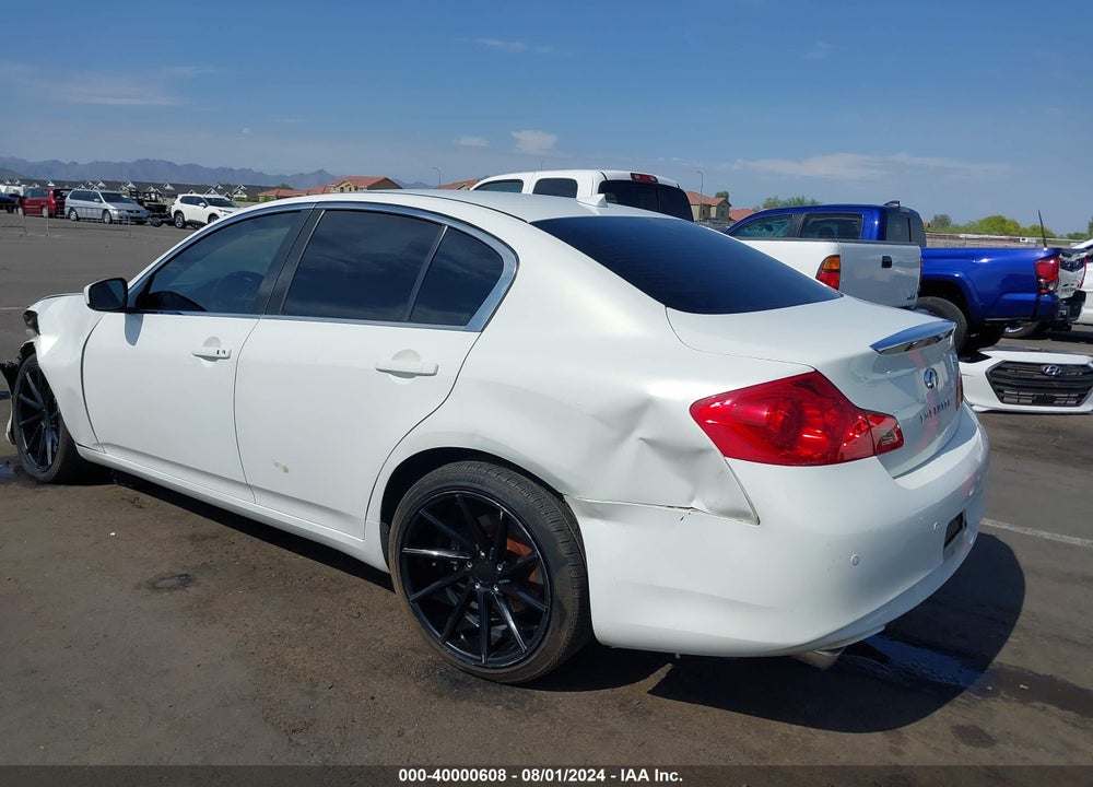 2013 INFINITI G37X VIN: JN1CV6AR7DM760491