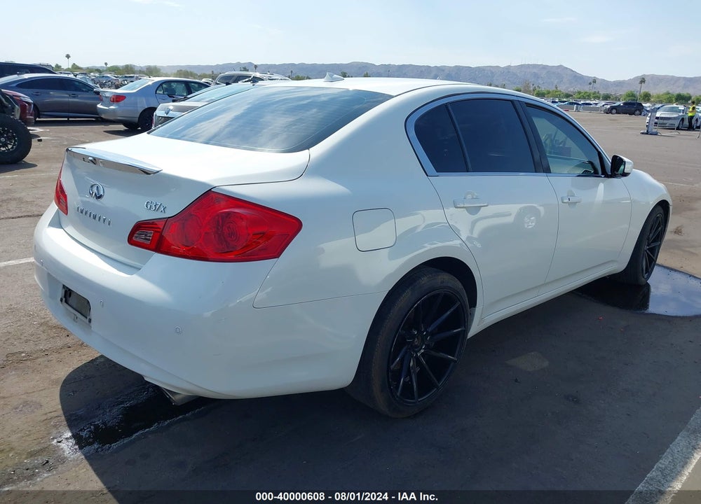 2013 INFINITI G37X VIN: JN1CV6AR7DM760491