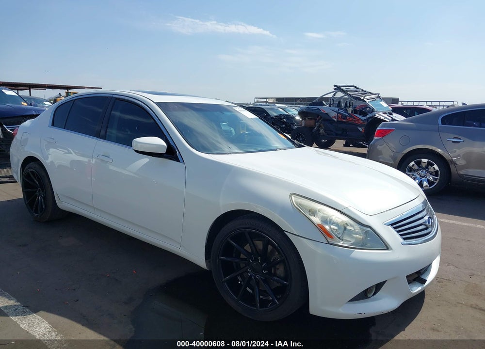 2013 INFINITI G37X VIN: JN1CV6AR7DM760491