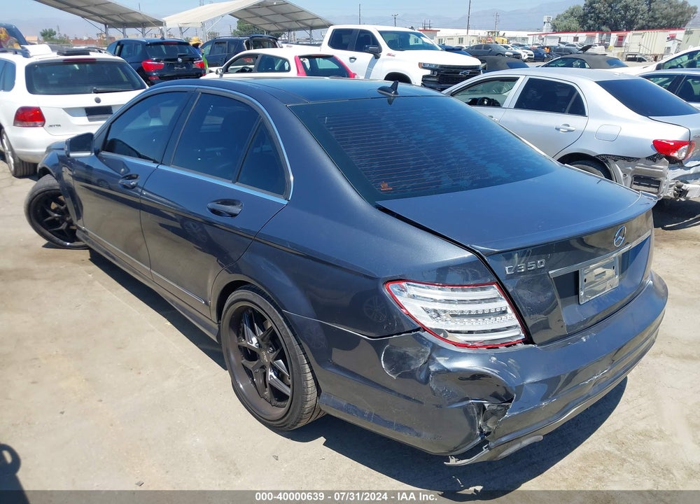 2013 MERCEDES-BENZ C 350 SPORT VIN: WDDGF5HB3DA818098