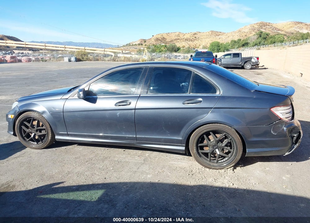 2013 MERCEDES-BENZ C 350 SPORT VIN: WDDGF5HB3DA818098